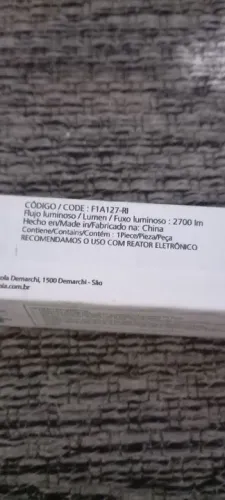 Lampada tubular Sylvania - 11 peças 