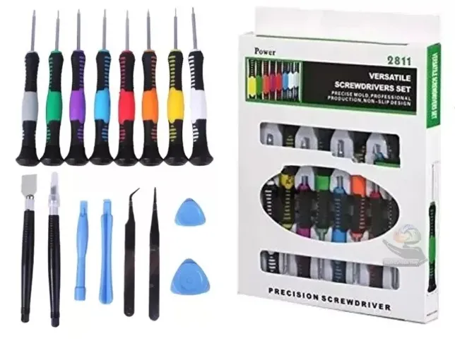 Kit Jogo de Chave com 16 Ferramentas Celular 2811