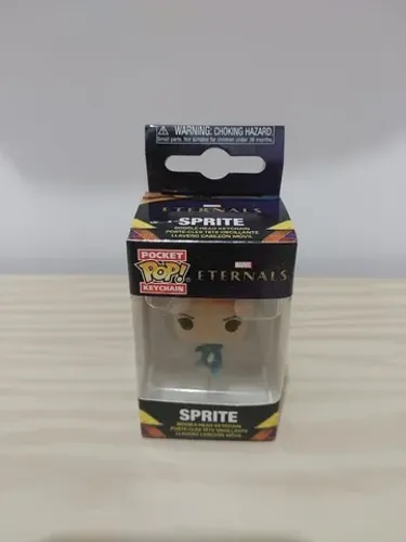 Funko Pop Chaveiro Marvel Eterenals Sprite