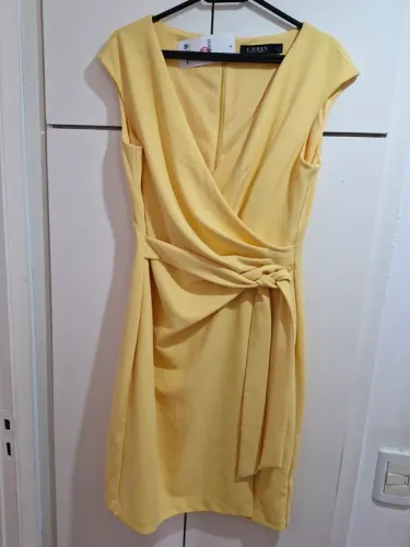 Vestido amarelo Lauren by Ralph Lauren