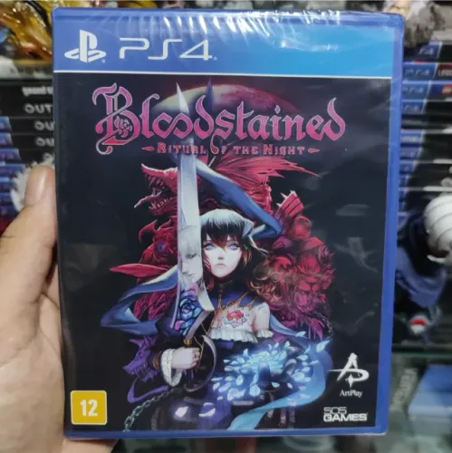 Jogo PS4 Bloodstained: Ritual of the Night Lacrado - Aceito OLXPAY e Faço Envio