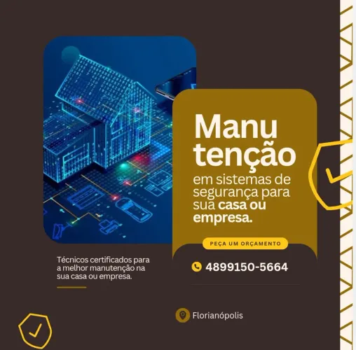 Instalação e manutenção de sistemas de segurança