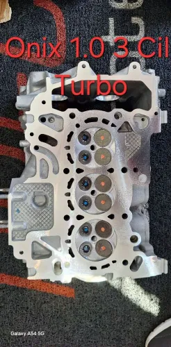 Cabeçote onix e tracker 1.0 3cil turbo