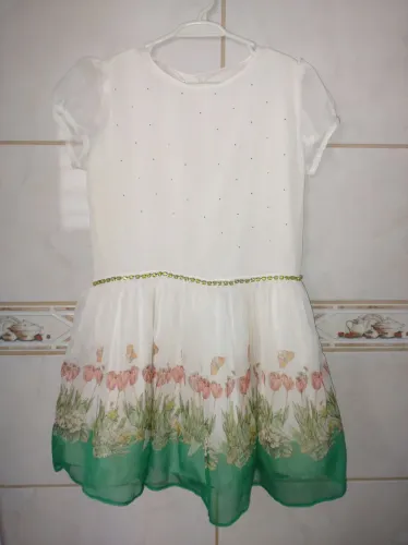 Vestido Matinee Tamanho 10 anos