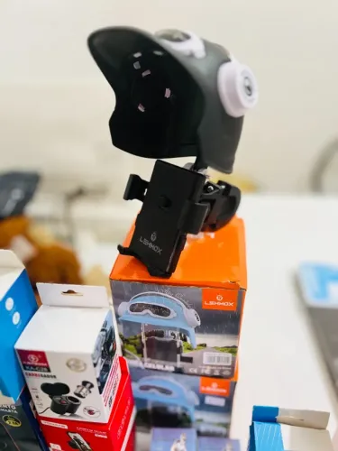 Suporte de Celular 'Pequeno Capacete' - moto e bike