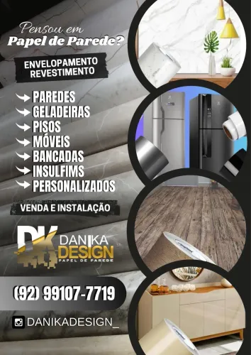 PAPEL DE PAREDE - VENDA E INSTALAÇÃO