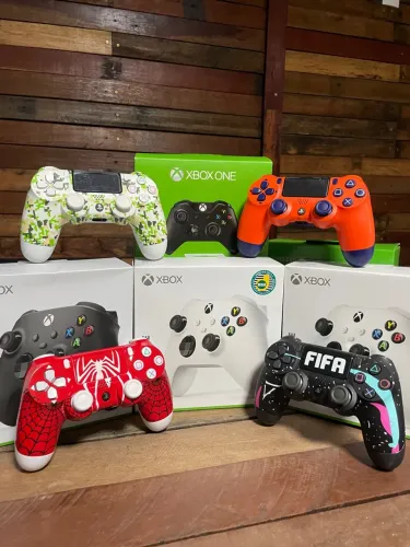 Controle PlayStation 4 Xbox TV PC ENTREGAMOS COM GARANTIA