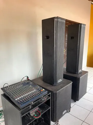 Sistema de Som profissional Completo NHL