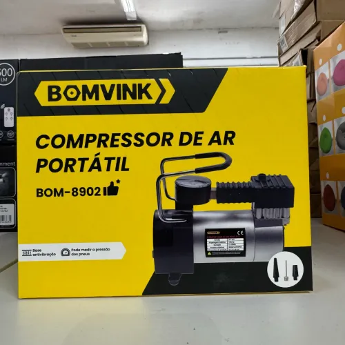 Compressor de ar portátil 12V