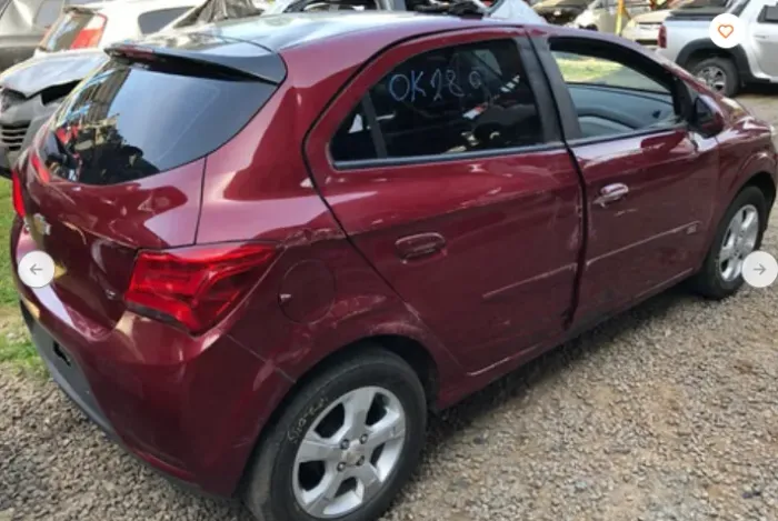 Sucata ONIX 1.4 AUTOMÁTICO 2019, retirada somente em peças