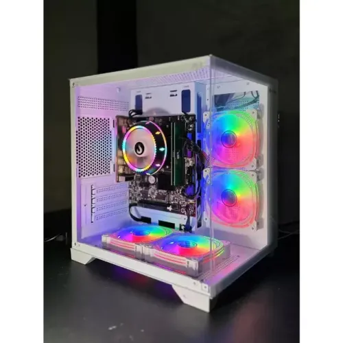 Computador Cpu PC Gamer Aquario Branco Ryzen 5 5600gt Vega 7 SSD 512gb 16gb