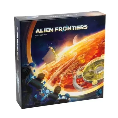ALIEN FRONTIER + EXPANSÕES Jogo de tabuleiro moderno Board Game