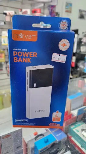 Power Bank Inova Prime 10000mAh - Carregamento Rápido