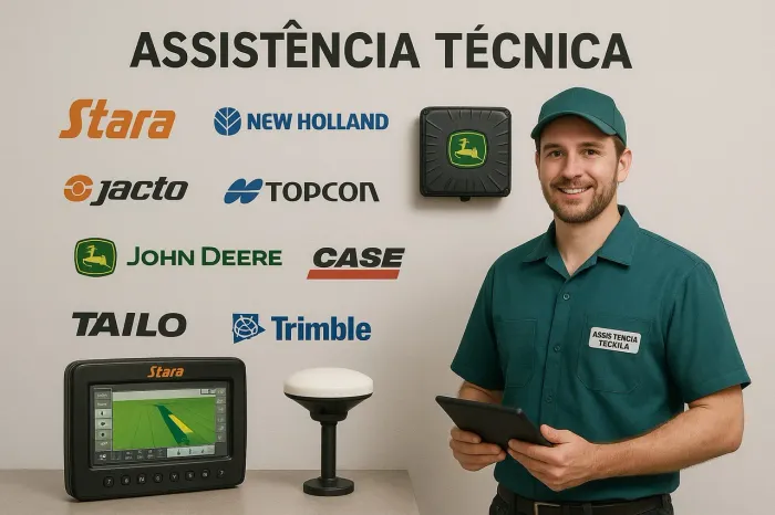 Conserto reparo gps agrícola  monitor antena 
