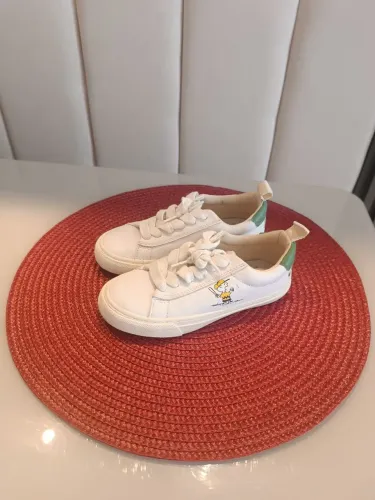 Tênis branco infantil zara 