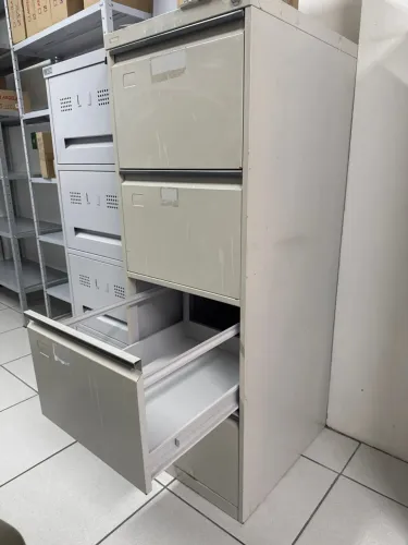 Arquivo de aço Metal Cinza - Ideal para Organização