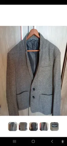 Casaco Masculino Cinza - Tamanho gg só hoje 
