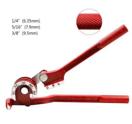 Dobradeira de Tubos Manual para 1/4", 5/16" e 3/8"
