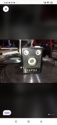 Câmera Antiga Kapsa