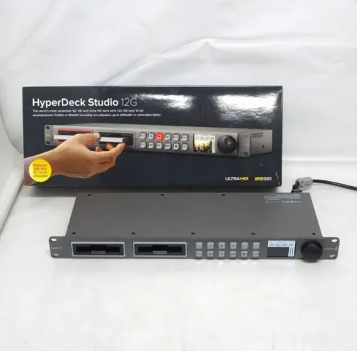 Placa Captura e Reprodução Blackmagic Design HyperDeck Studio 12G