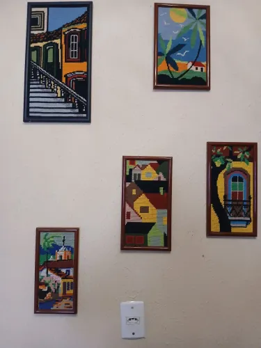 Quadros em Ponto Cruz - Decoração Artesanal