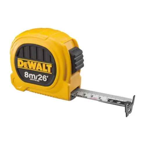 Trena Manual Duo 8 Metros x 25mm Dewalt DWHT34193L