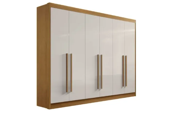 Guarda Roupa Casal New Athos 100% MDF