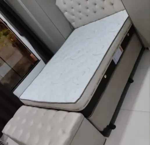 Cama box conjunto novo
