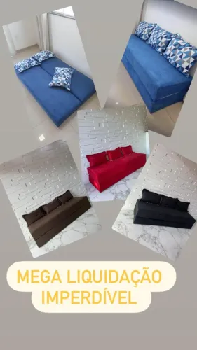 Sofanete (sofá-cama) entrega imediata, mega queima de estoque maluca !!