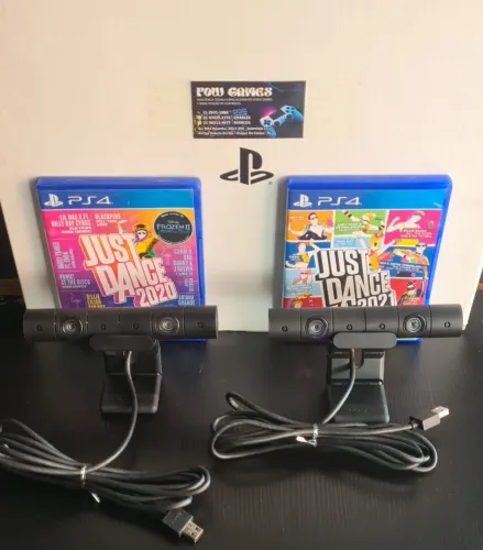 CÂMERA P/ PS4+JOGO R$ 200 ( SEMI-NOVA) TESTAMOS NA HORA! SOMOS LOJA NO CENTRO DE CAXIAS