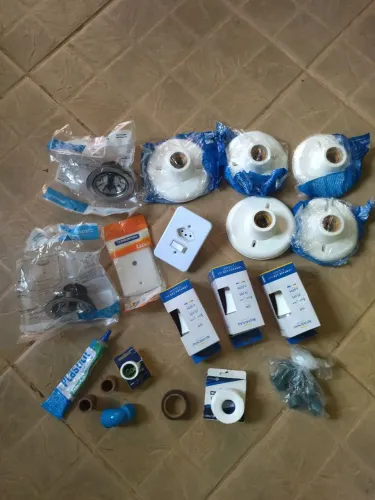 Kit de instalação elétrica e hidráulica