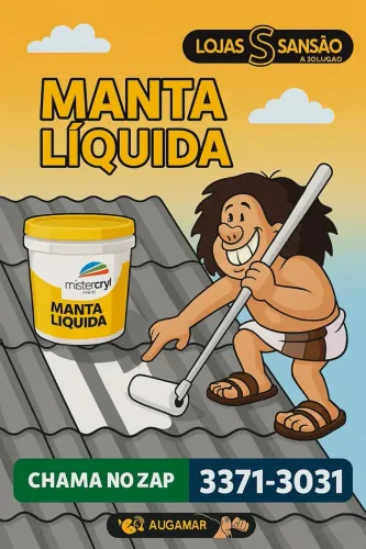 Impermeabilizante MANTA LÍQUIDA Mistercryl Premium - R$149,99