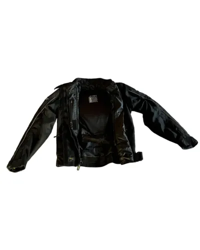 Jaqueta Motociclista Feminina Preta PP Usada Revolt Girl