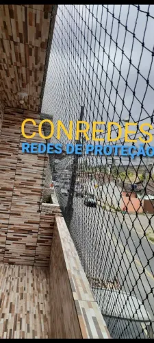 Rede de proteção para sacada
