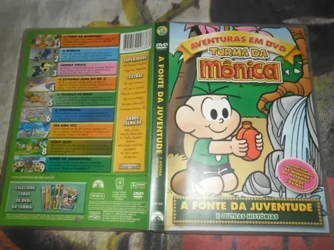 ,DVDs Turma da Mônica