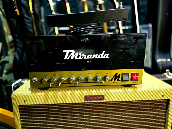Amplificador tmiranda Valvulado Handmade M800 50w /ñ orange vox laney marshall fender prs