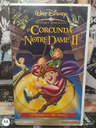 FITA VHS WALT DISNEY - O CORCUNDA DE NOTRE DAME II - DUBLADO