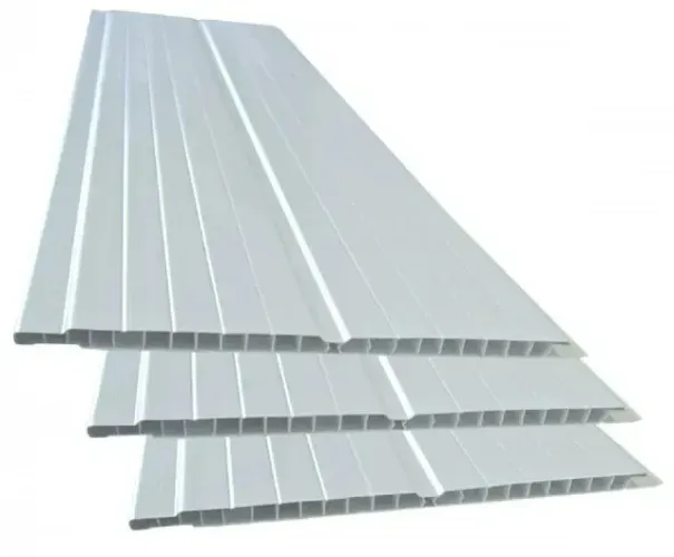 Forro De PVC 8 MM Branco   6 Metros 
