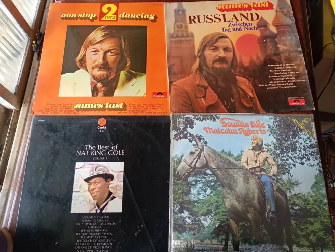Lote c/ 10 discos de vinil lote 4 