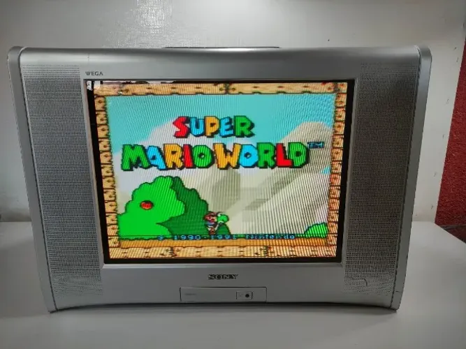 Tv Sony 21 Tubo Wega Trinitron Kv21f5140 Game Antiga 4c1 (Usado)