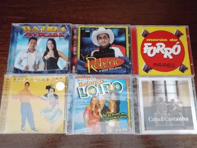 cd variado caju e castanha mania de forro roberio e outros