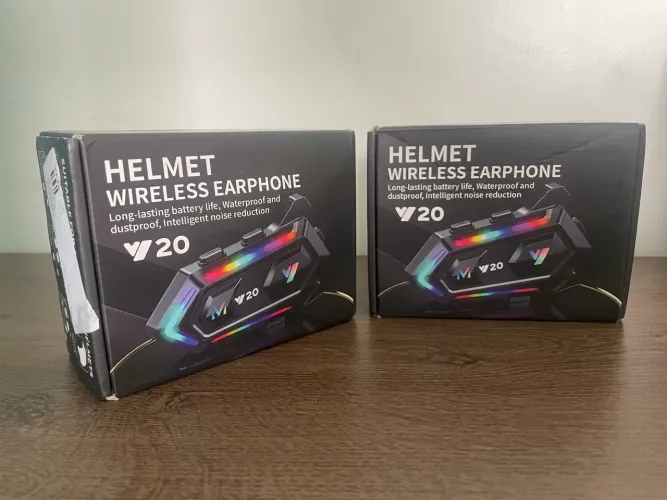  Fone Bluetooth para Capacete (Modelo V20)