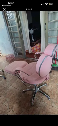 Cadeira reclinável para estética 