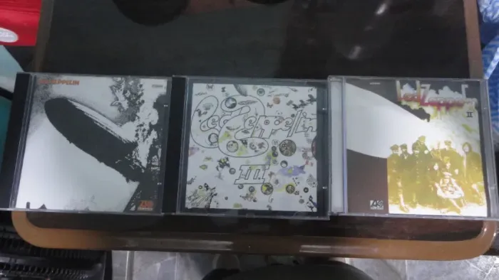 CDs Led Zeppelin I, II, III