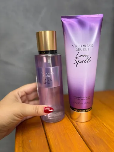 Kit Victorias Secret (body splash e creme)