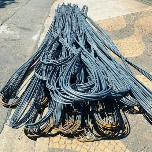 Vergalhão CA-50 -  Colunas - Malhas POPs - Resistência e Qualidade para Construção