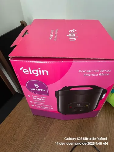 Panela elétrica, usada uma so vez