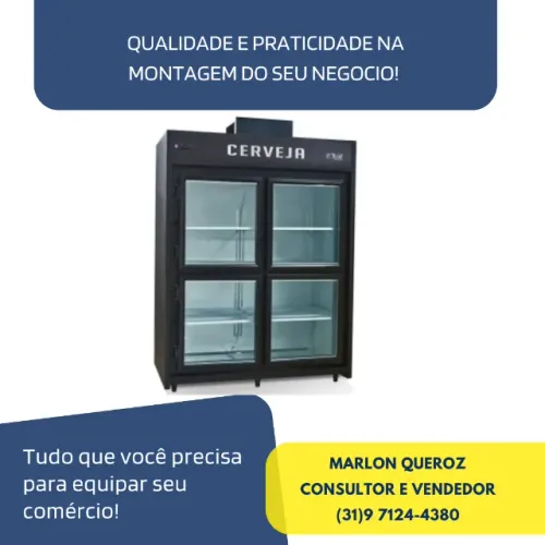 Cervejeira 4 Portas de Vidro Polar 220v