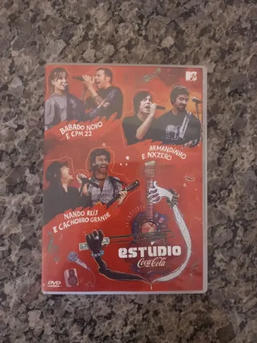 DVD Estúdio Coca-Cola - Babado Novo, CPM 22, Armandinho e NX Zero