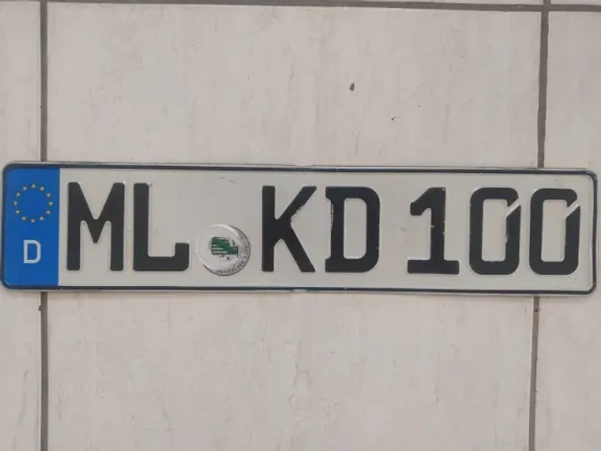 Placa,Carro,Alemanha,Original,Importada,Fiat,Ford,GM.VW,Onix,etc... 